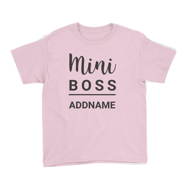 Mini Boss Customizable Tee