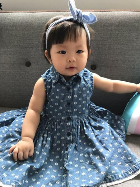 Denim Babydoll Dress