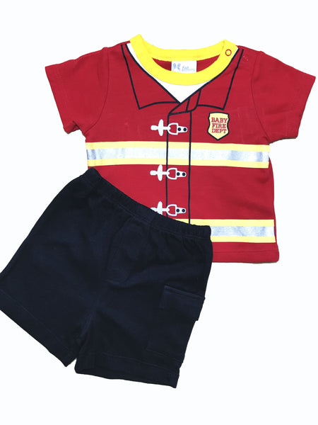 Baby Fireman - Two Piece Suit
