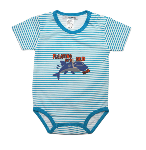3 Piece Romper  - Baby Shark