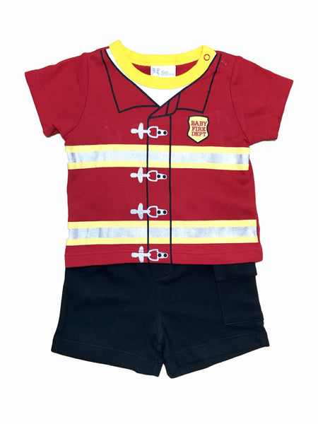 Baby Fireman - Two Piece Suit