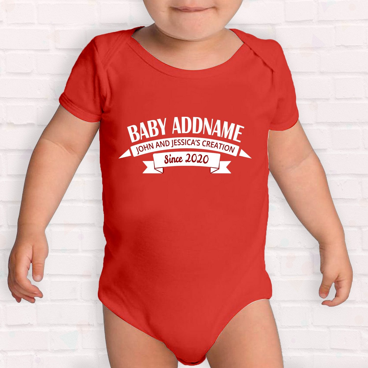 Name with Creation Customizable Romper