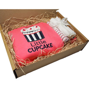 Little Miracle Gift Box- Little Cupcake Swaddle Set